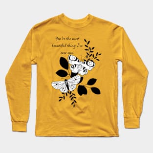 beautiful butterfly Long Sleeve T-Shirt